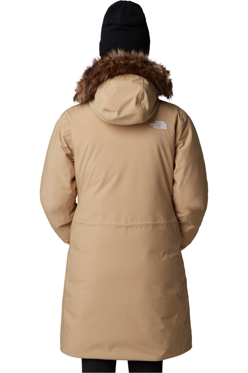 The North Face chaqueta impermeable insulada mujer W ARCTIC PARKA vista trasera