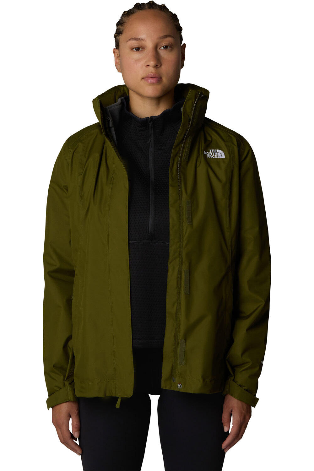 The North Face chaqueta impermeable insulada mujer W EVOLVE II TRICLIMATE JACKET 03