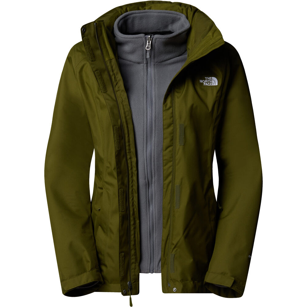 The North Face chaqueta impermeable insulada mujer W EVOLVE II TRICLIMATE JACKET 04