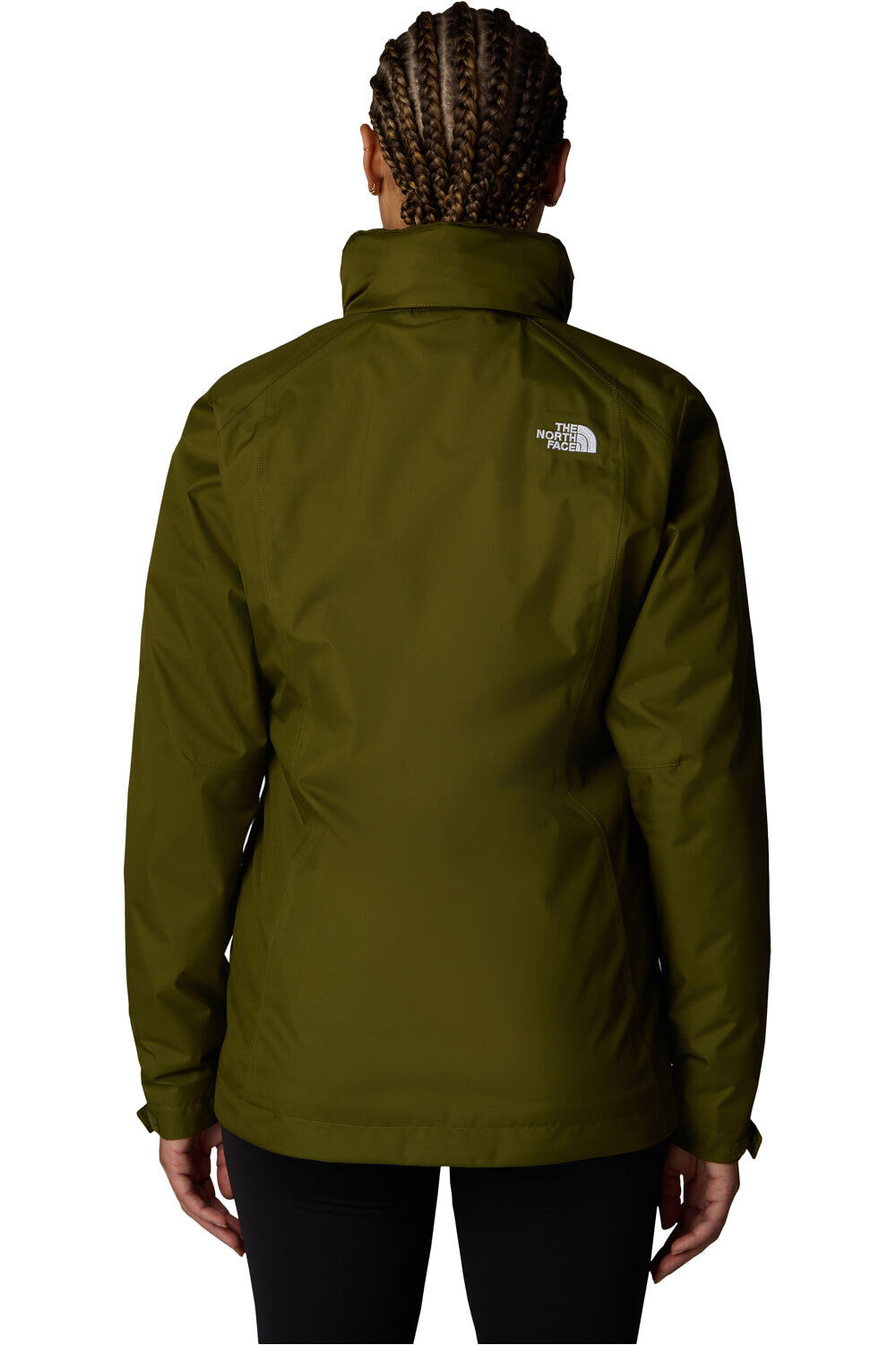 The North Face chaqueta impermeable insulada mujer W EVOLVE II TRICLIMATE JACKET vista trasera