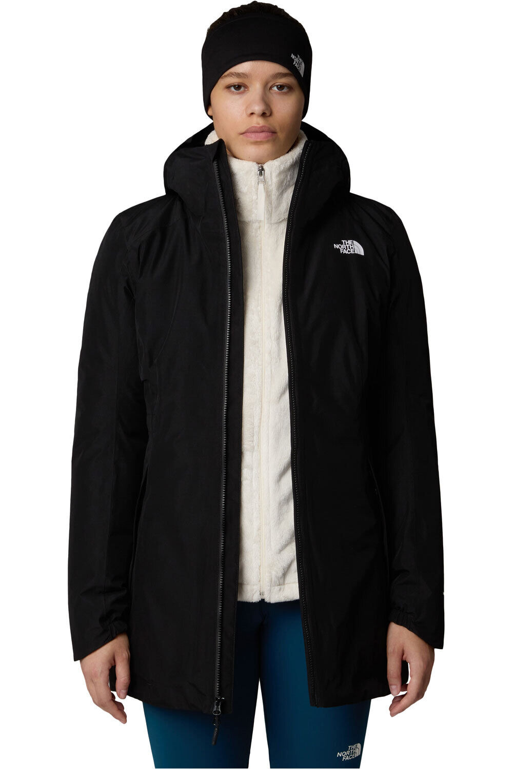 The North Face chaqueta impermeable insulada mujer W HIKESTELLER INSULATED PARKA - EU vista detalle