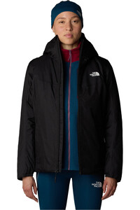 The North Face chaqueta impermeable insulada mujer W QUEST INSULATED JACKET - EU vista detalle