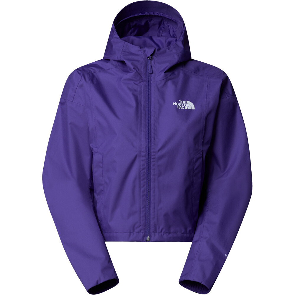 The North Face chaqueta impermeable mujer W CROPPED QUEST JACKET 03