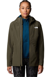 The North Face chaqueta impermeable mujer W DRYZZLE FUTURELIGHT JACKET vista detalle