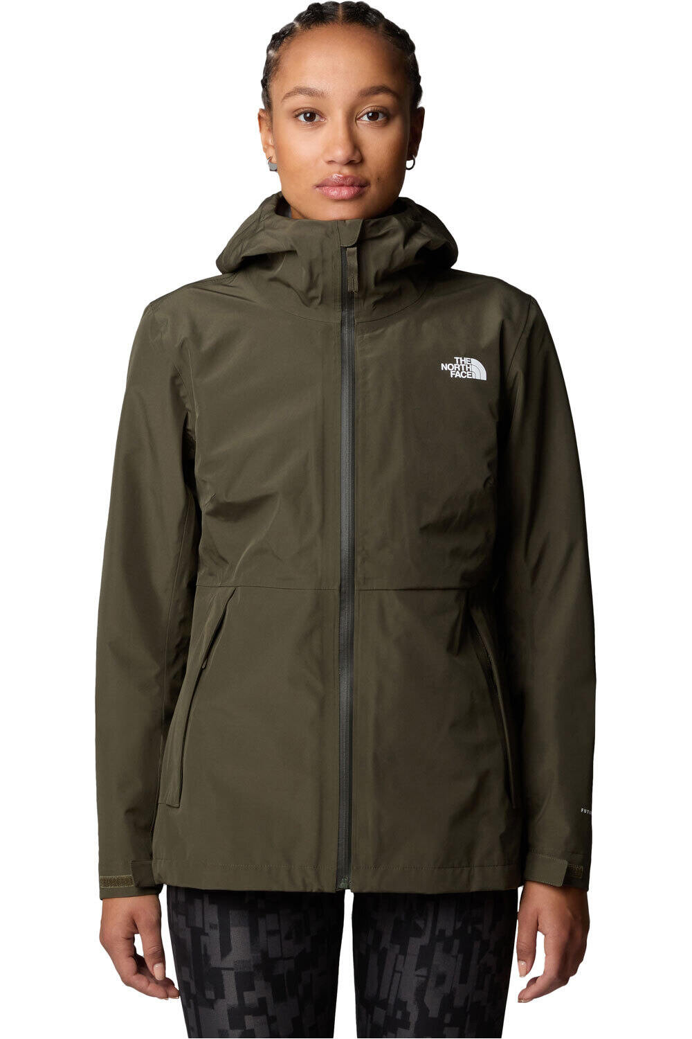 The North Face chaqueta impermeable mujer W DRYZZLE FUTURELIGHT JACKET vista frontal