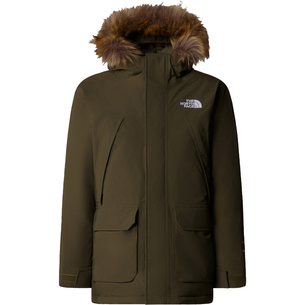 The North Face chaqueta impermeable niño B MCMURDO PARKA vista detalle