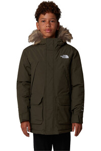 The North Face chaqueta impermeable niño B MCMURDO PARKA vista frontal