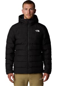 The North Face chaqueta outdoor hombre M ACONCAGUA 3 HOODIE vista frontal