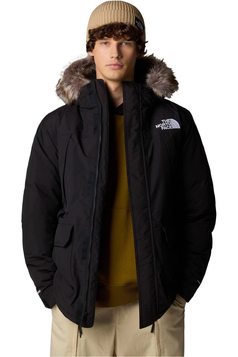 The North Face chaqueta outdoor hombre M MCMURDO PARKA vista detalle