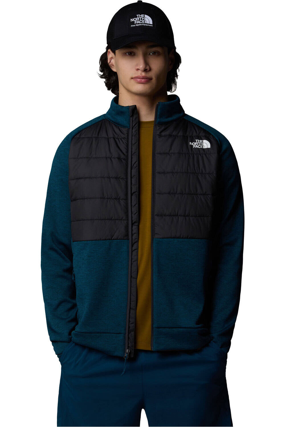 The North Face chaqueta outdoor hombre M REAXION HYBRID JACKET vista detalle