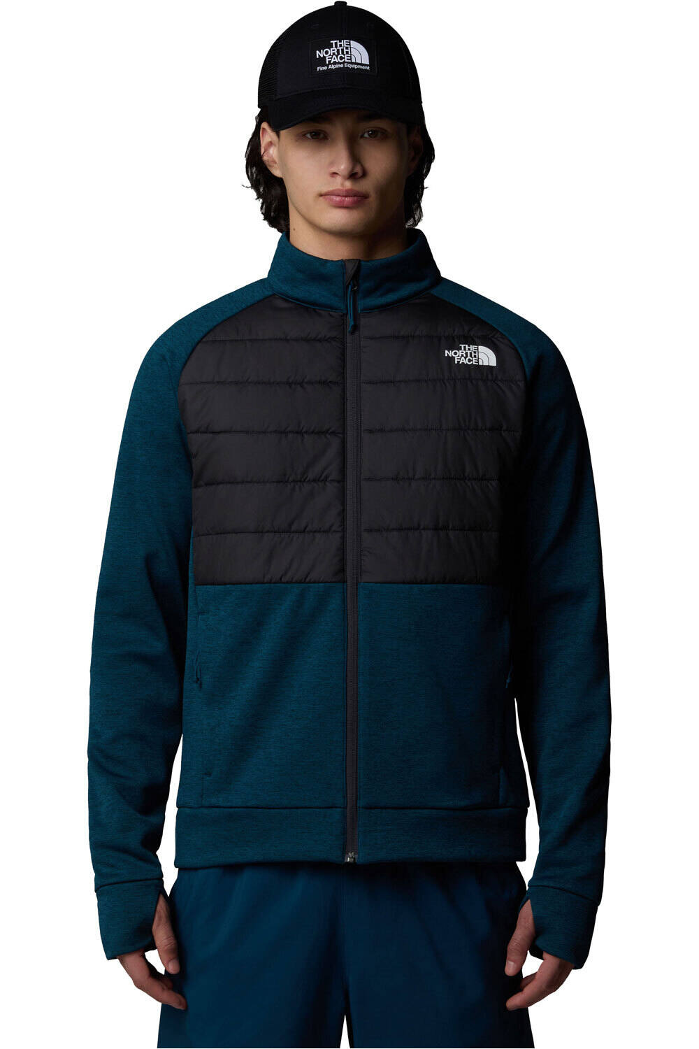 The North Face chaqueta outdoor hombre M REAXION HYBRID JACKET vista frontal