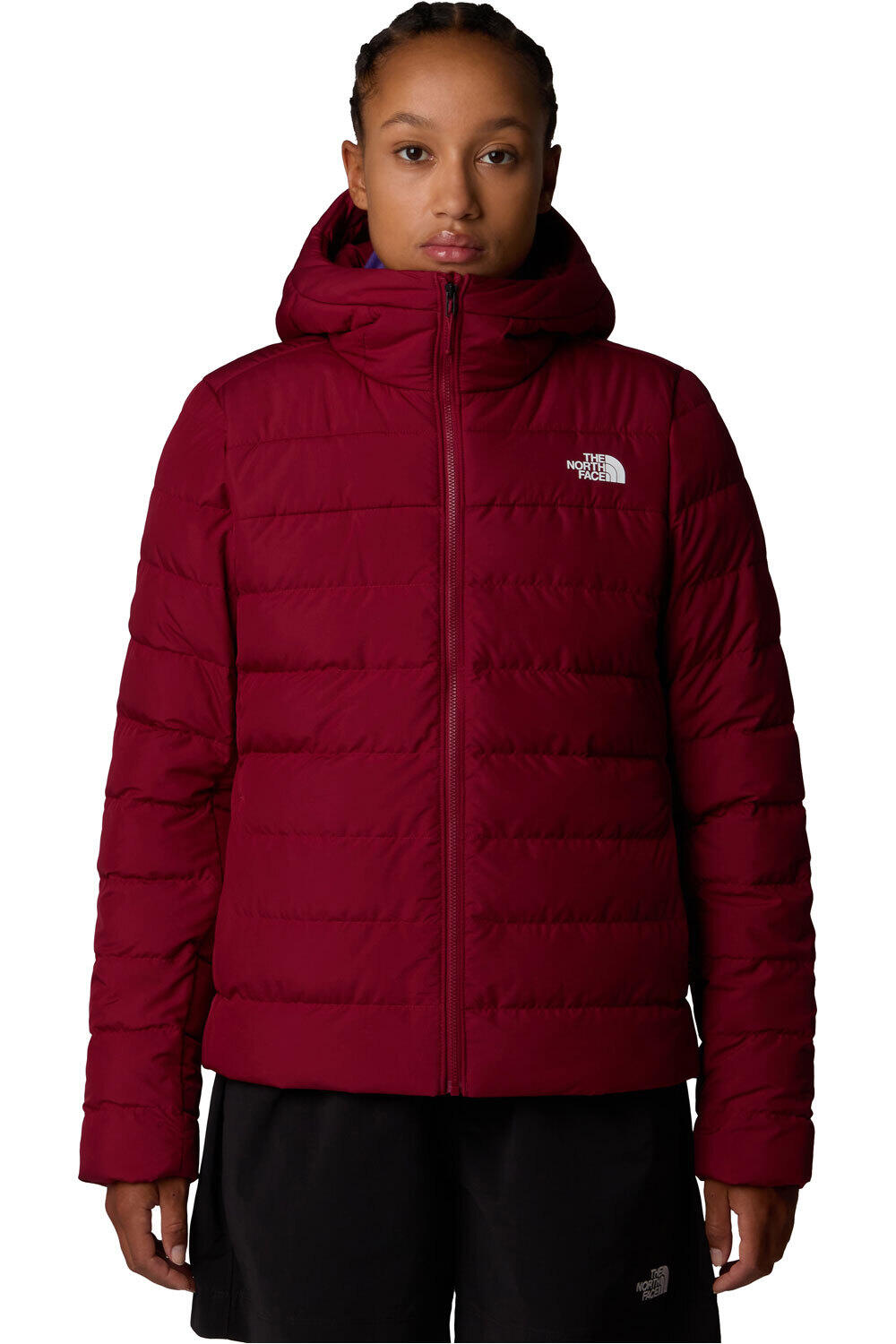 The North Face chaqueta outdoor mujer W ACONCAGUA 3 HOODIE vista frontal