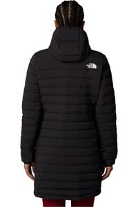 The North Face chaqueta outdoor mujer W BELLEVIEW STRETCH DOWN PARKA vista trasera