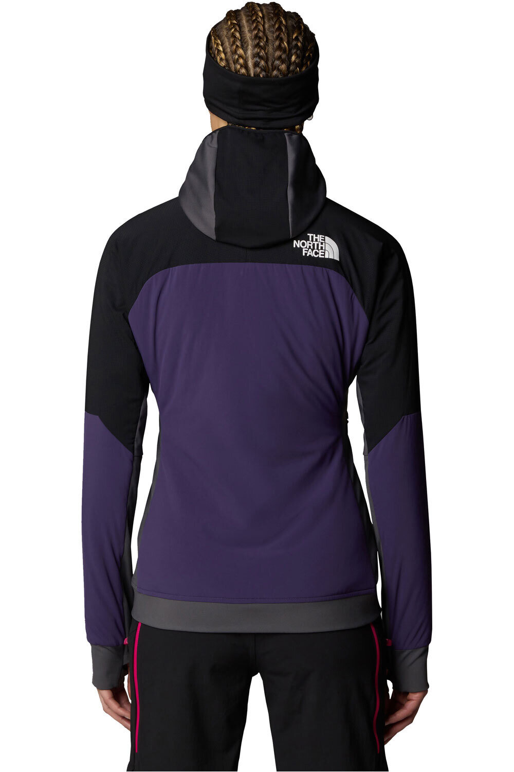 The North Face chaqueta outdoor mujer W BINNTAL HYBRID VENTRIX HOODIE vista trasera