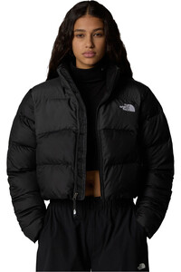 The North Face chaqueta outdoor mujer W CROPPED SAIKURU vista detalle