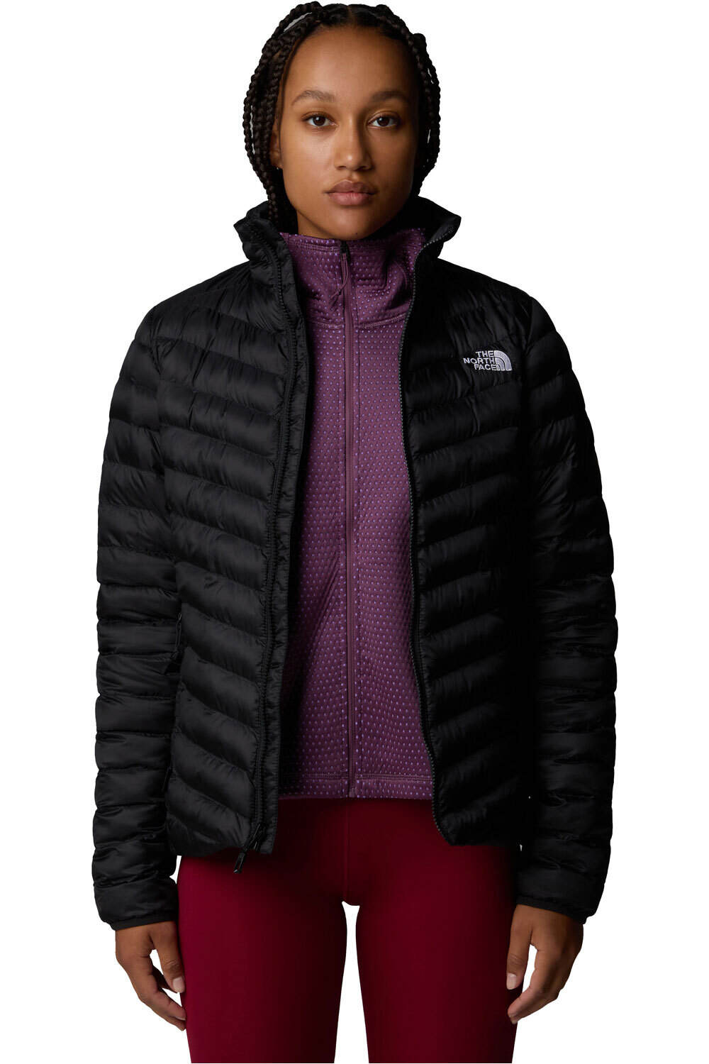 The North Face chaqueta outdoor mujer W HUILA SYNTHETIC JACKET vista detalle