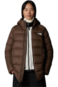 The North Face chaqueta outdoor mujer W HYALITE DOWN PARKA vista detalle