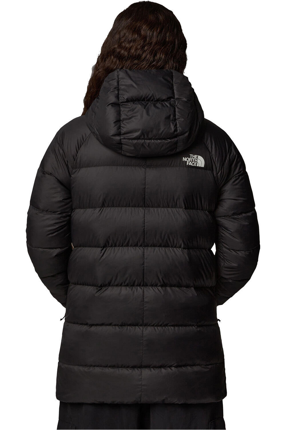 The North Face chaqueta outdoor mujer W HYALITE DOWN PARKA vista trasera