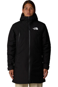 The North Face chaqueta outdoor mujer W MTN RANGE DOWN PARKA vista frontal