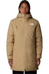 The North Face chaqueta outdoor mujer W MTN RANGE DOWN PARKA vista frontal