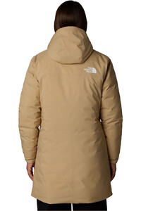 The North Face chaqueta outdoor mujer W MTN RANGE DOWN PARKA vista trasera