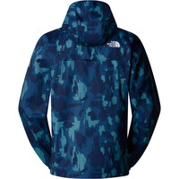 The North Face chaqueta softshell hombre M MA HOODED WIND JACKET PRINT 04