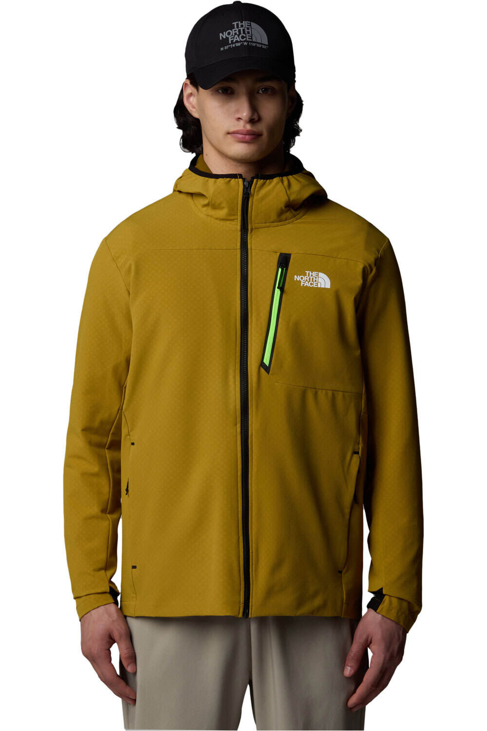 The North Face chaqueta softshell hombre M MA SOFTSHELL JACKET vista frontal