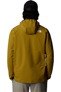 The North Face chaqueta softshell hombre M MA SOFTSHELL JACKET vista trasera