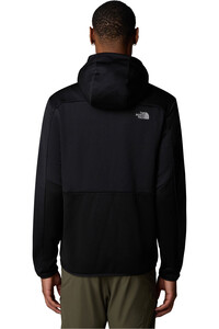 The North Face chaqueta softshell hombre M MERAK HOODIE vista trasera