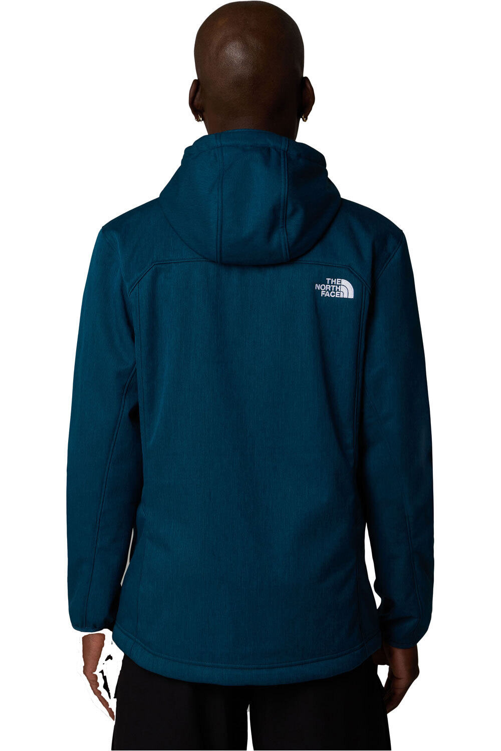 The North Face chaqueta softshell hombre M QUEST HOODED SOFTSHELL vista trasera