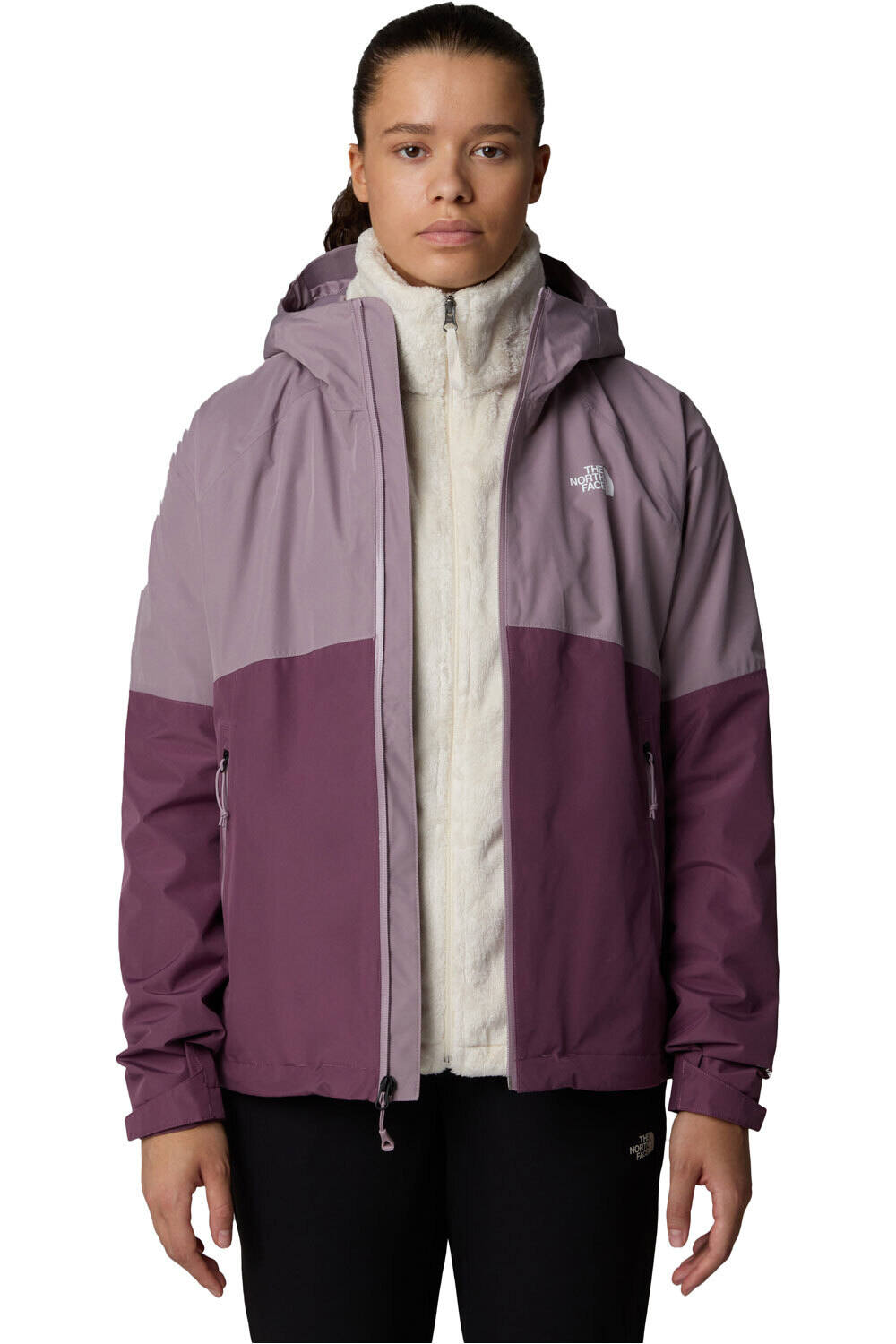 The North Face chaqueta softshell mujer W DIABLO DYNAMIC ZIP-IN JACKET vista detalle