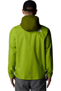 The North Face CHAQUETA TRAIL RUNNING HOMBRE M HIGHER RUN RAIN JACKET vista trasera