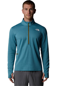 The North Face CHAQUETA TRAIL RUNNING HOMBRE M WINTER WARM PRO 1/4 ZIP vista frontal