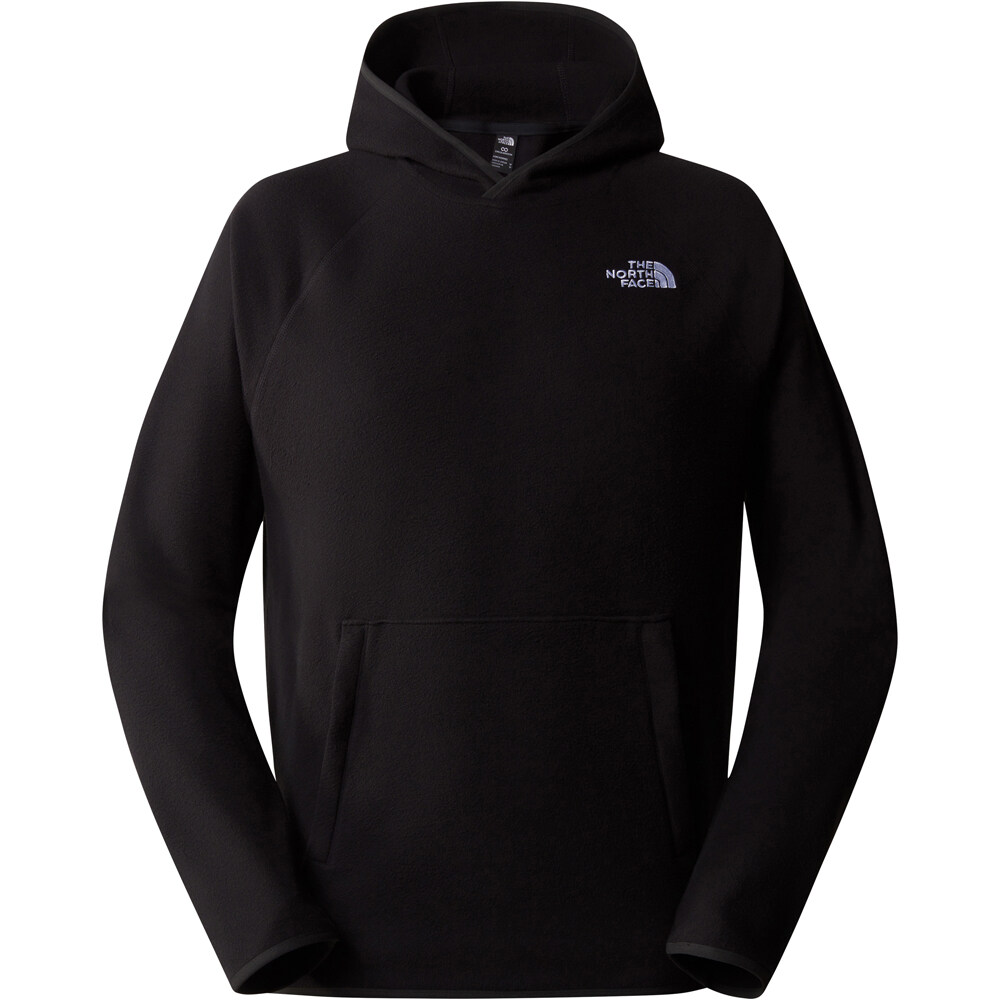 The North Face forro polar hombre M 100 GLACIER HOODIE vista detalle