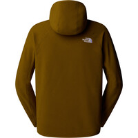 The North Face forro polar hombre M 100 GLACIER HOODIE vista trasera