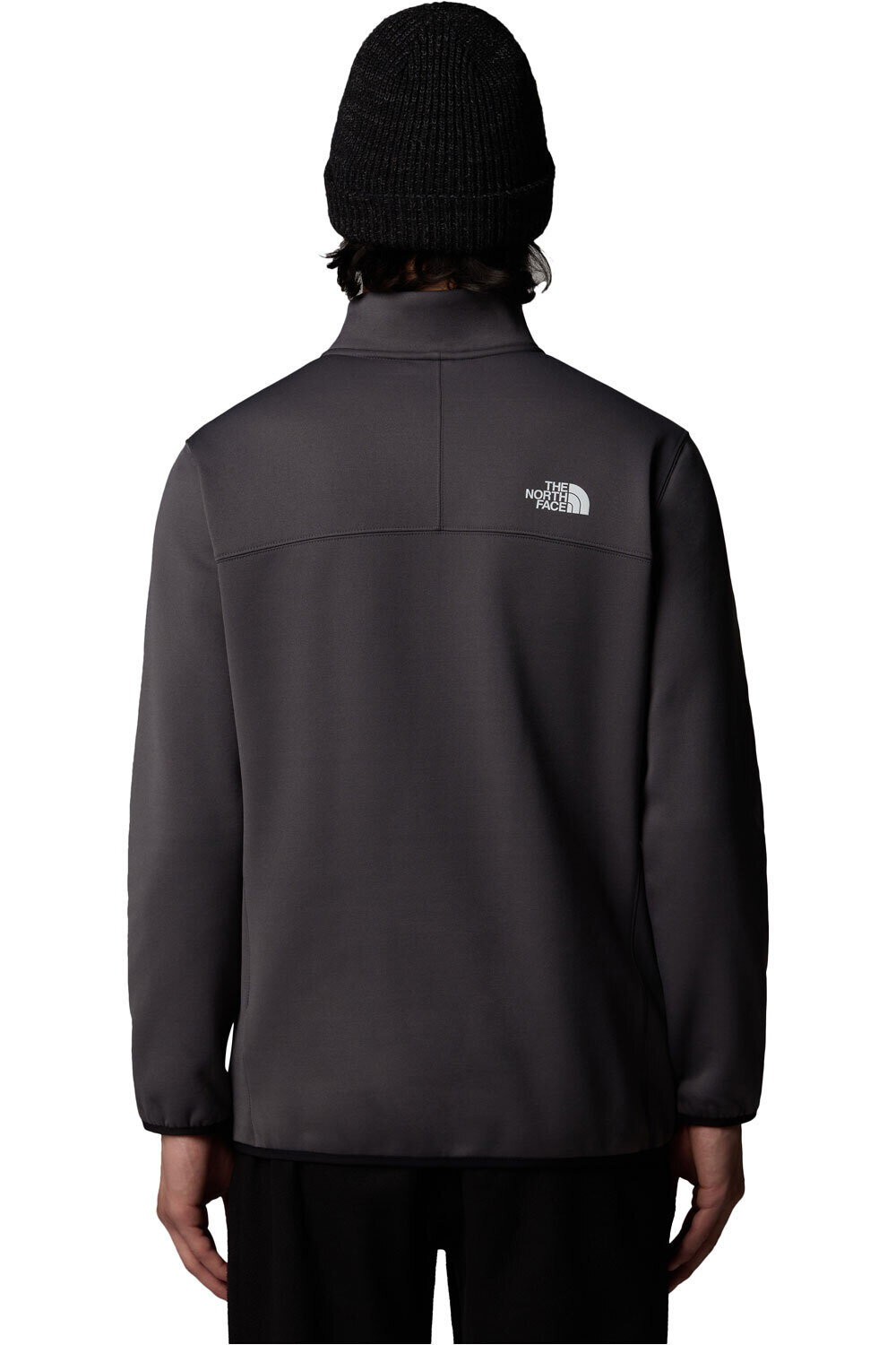 The North Face forro polar hombre M CREST  1/4 ZIP vista trasera