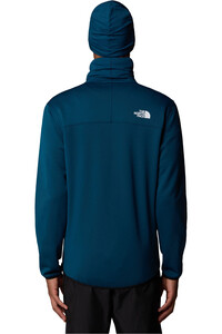 The North Face forro polar hombre M CREST FZ vista trasera