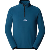 The North Face forro polar hombre M GLACIER 1/4 ZIP - EMBROIDERED LOGO vista frontal