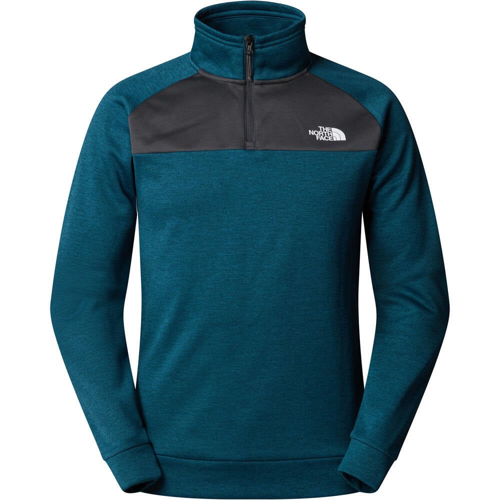 The North Face forro polar hombre M REAXION 1/4 ZIP FLEECE vista detalle