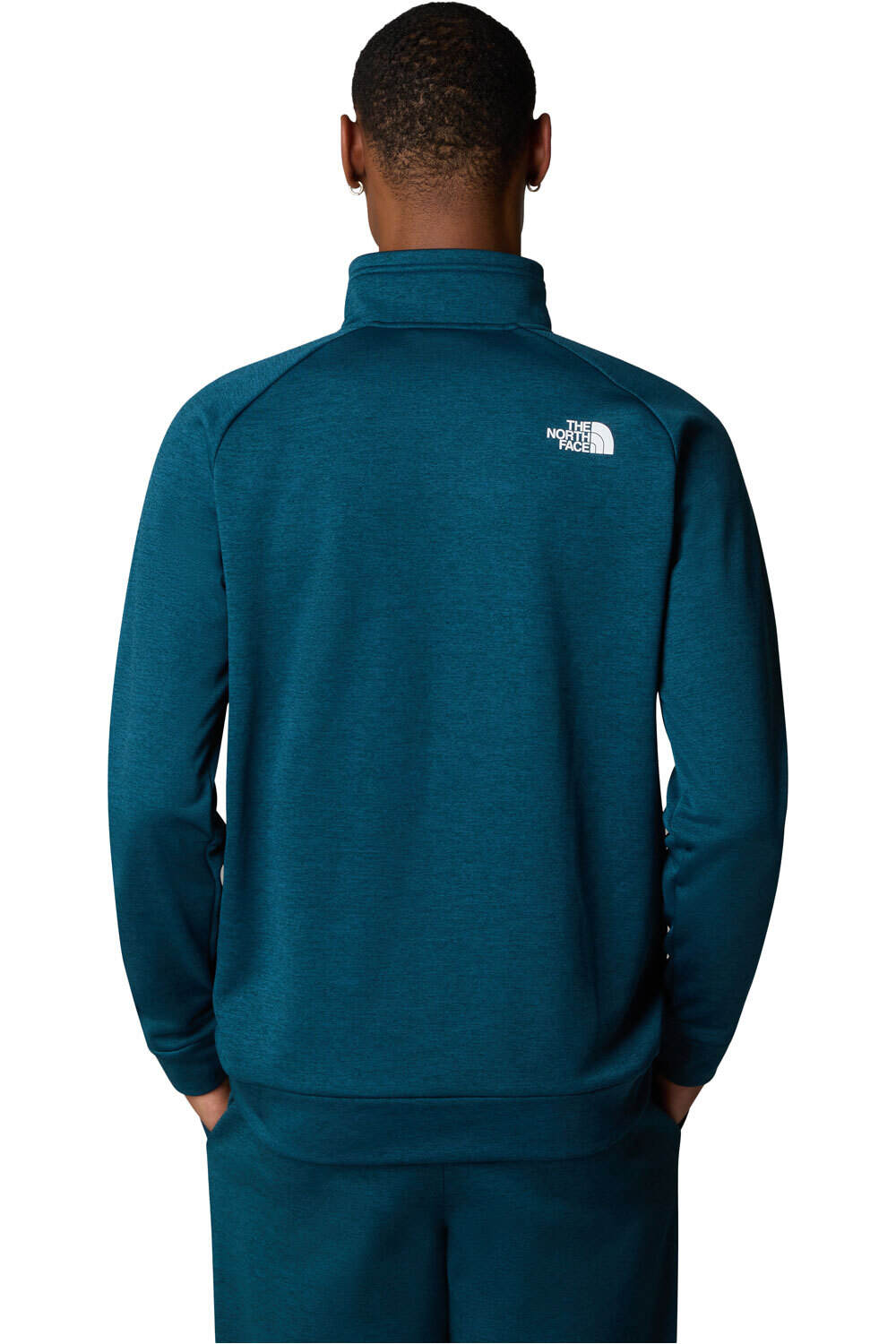 The North Face forro polar hombre M REAXION 1/4 ZIP FLEECE vista trasera