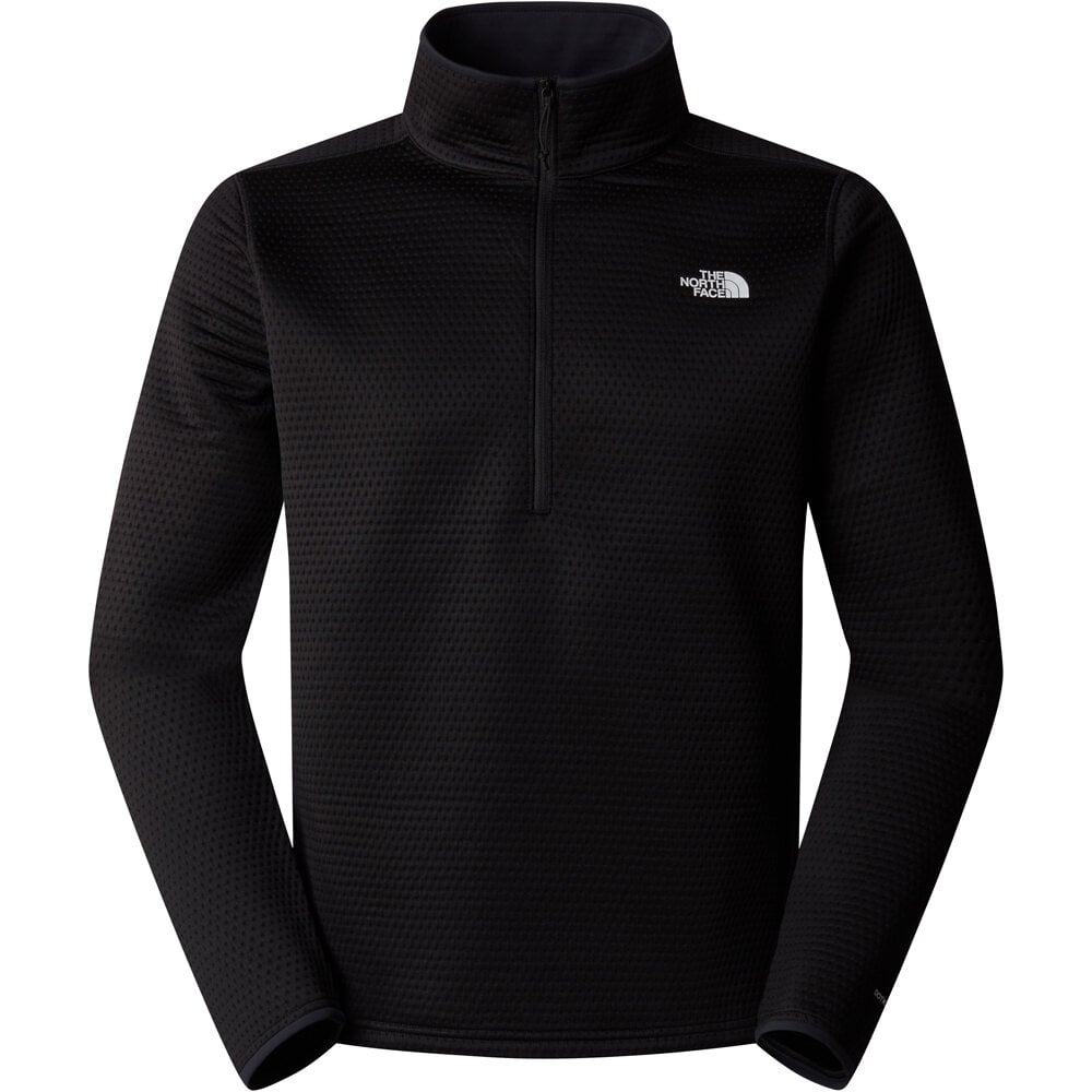 The North Face forro polar hombre M VERTICAL THERMAL 1/4 ZIP vista detalle