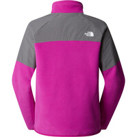 The North Face forro polar mujer W GLACIER HEAVYWEIGHT 1/2 ZIP JACKET vista trasera