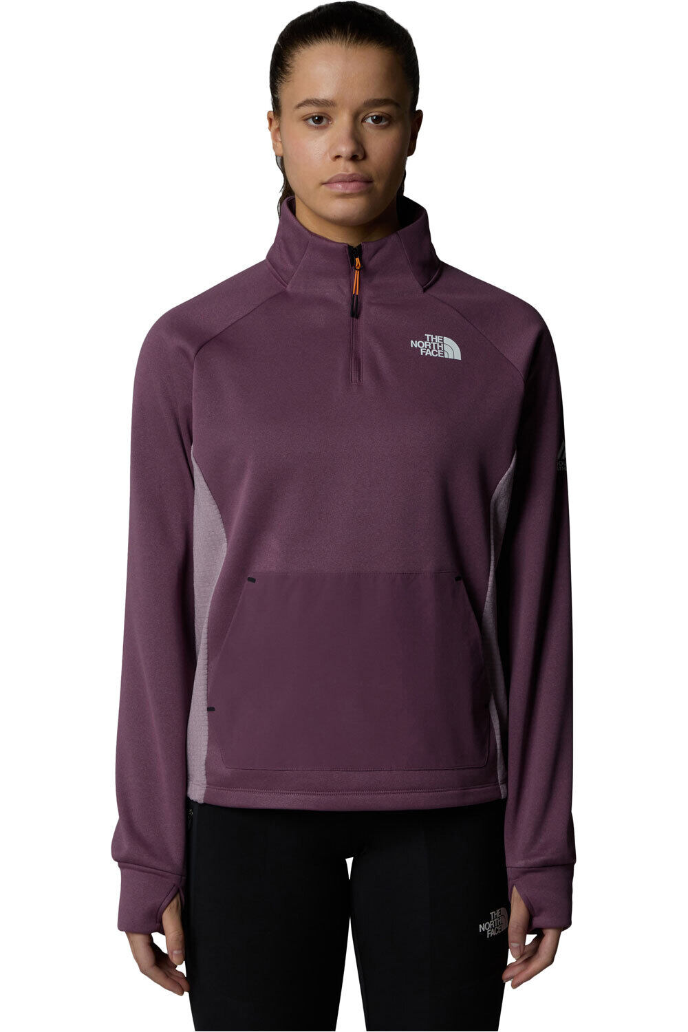 The North Face forro polar mujer W MA FLEECE 1/4 ZIP vista frontal