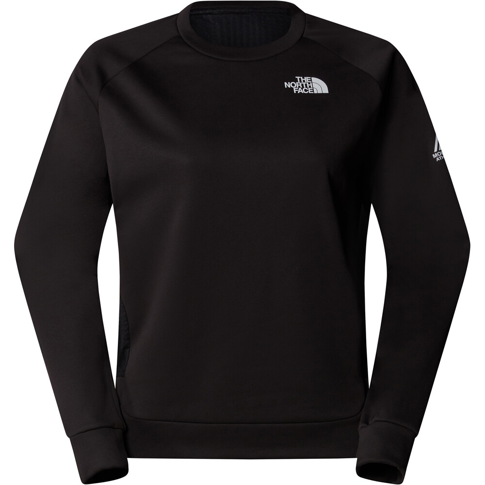 The North Face forro polar mujer W MA FLEECE CREW vista detalle