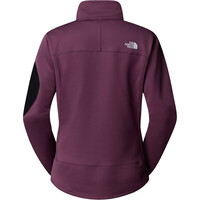 The North Face forro polar mujer W MISTYESCAPE FLEECE vista trasera