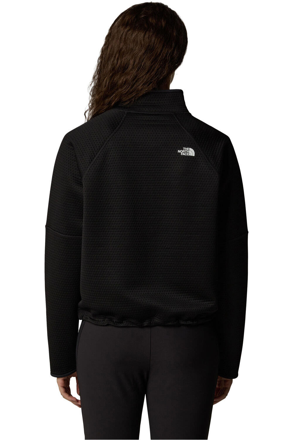 The North Face forro polar mujer W VERTICAL THERMAL 1/4 ZIP vista trasera