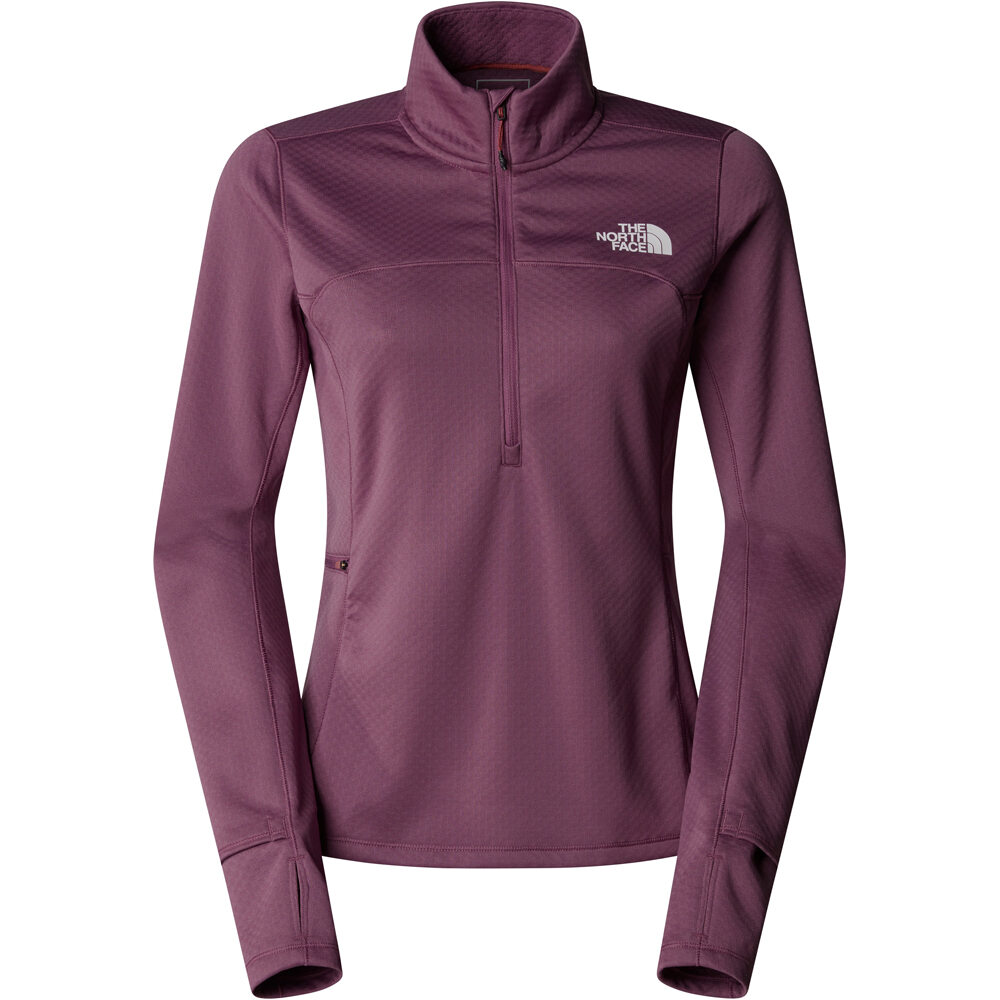 The North Face forro polar mujer W WINTER WARM PRO 1/4 ZIP vista detalle