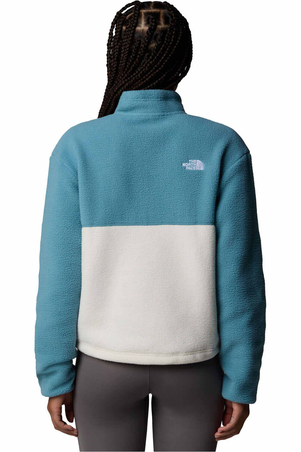 The North Face forro polar mujer W YUMIORI 1/4 ZIP vista trasera