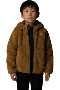 The North Face forro polar niño KID CAMPSHIRE F/Z HOODIE vista detalle