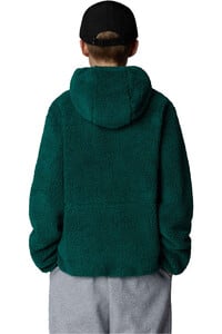 The North Face forro polar niño TEEN CAMPSHIRE F/Z HOODIE vista trasera